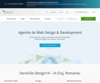 Design19.ro(Agentie de web design & web development) Screenshot