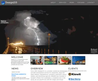 Design215.com(South Florida Commercial Photography Services) Screenshot
