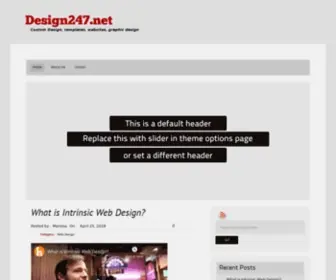 Design247.net(Design 247) Screenshot
