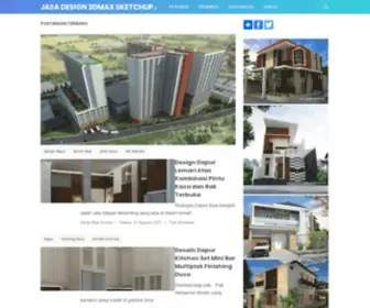 Design3Dmax.com(JASA DESIGN 3DMAX SKETCHUP) Screenshot
