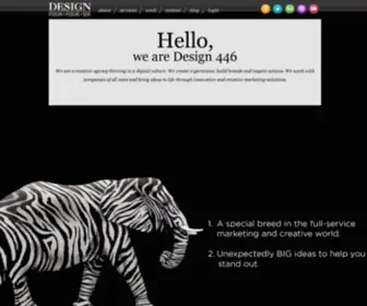 Design446.com(Design 446) Screenshot