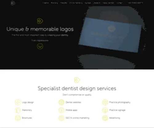 Design4Dentists.com(Dental Website Design) Screenshot