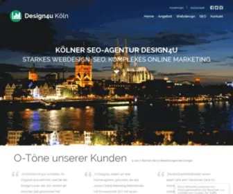 Design4U.org(SEO Agentur) Screenshot