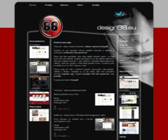 Design88.eu(Reklamní agentura) Screenshot