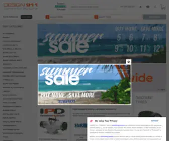 Design911.com(Porsche Parts) Screenshot