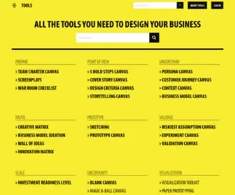 Designabetterbusiness.tools(All the tools you need to design your business) Screenshot