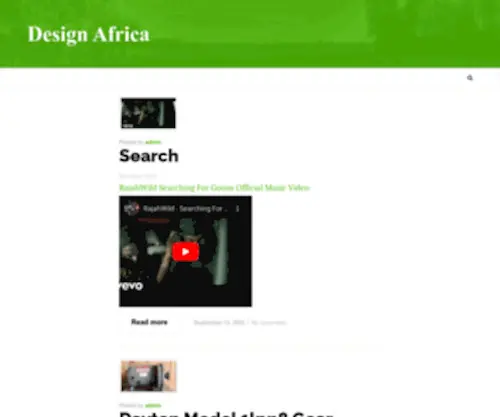 Designafrica.ca(Design Africa) Screenshot