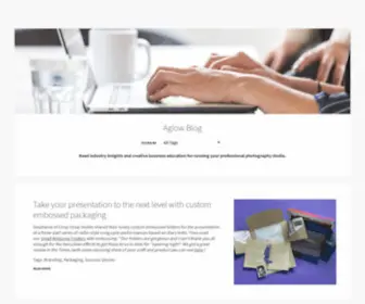 Designaglowblog.com(Design Aglow's Blog for Photographers) Screenshot