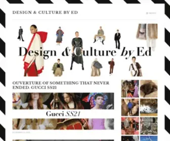 Designandculturebyed.com(Design & Culture by Ed) Screenshot
