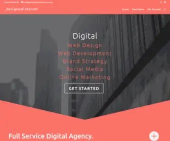 Designandinternet.co.uk(Website design and development) Screenshot