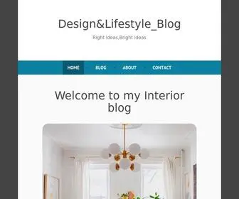 Designandlifestyle.co.in(Right ideas) Screenshot