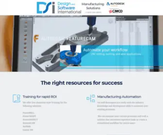 Designandsoftware.com(Manufacturing Solutions CAD CAM Software service provider) Screenshot