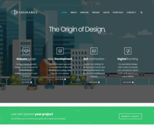 Designares.com(Professional Web Design) Screenshot
