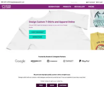 Designashirt.com(Design Custom T) Screenshot