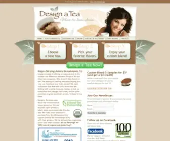 Designatea.com(Design a Tea) Screenshot