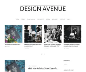 Designavenue.cz(Design Avenue) Screenshot