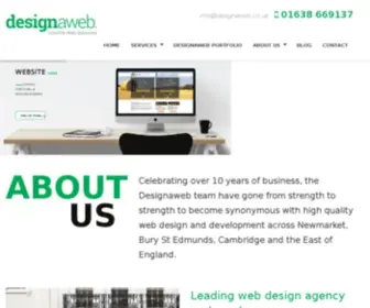 Designaweb.co.uk(Website Design) Screenshot