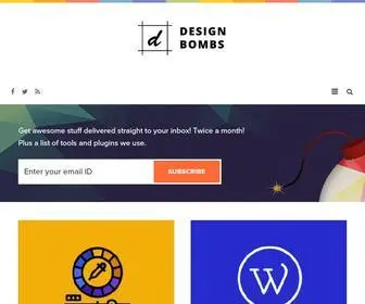 Designbombs.com(Designbombs) Screenshot