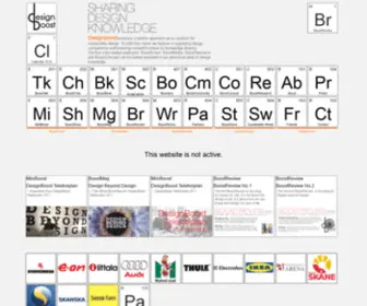 Designboost.se(Sharing design knowledge) Screenshot