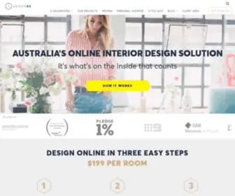 Designbx.com(Online interior design) Screenshot
