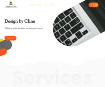 Designbycline.com(Designbycline) Screenshot