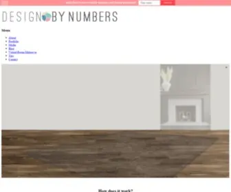 Designbynumbers.com(Design by Numbers) Screenshot