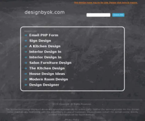 Designbyok.com(Cargo) Screenshot