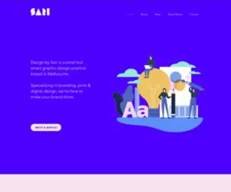 Designbysari.com.au(Design by Sari) Screenshot