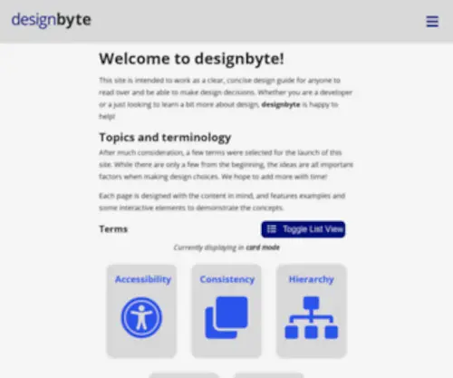 Designbyte.org(designbyte) Screenshot