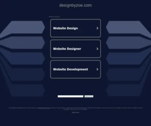 Designbyzoe.com(Dit domein kan te koop zijn) Screenshot