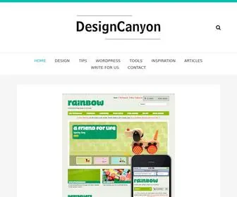 Designcanyon.com(Creativity, Technology and Everything in between) Screenshot
