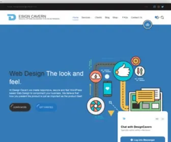 Designcavern.net(Design Cavern) Screenshot