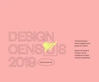 Designcensus.org(Design Census 2019) Screenshot