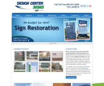 Designcentersigns.com(Design Center Signs) Screenshot