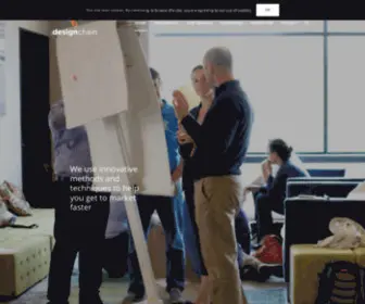 Designchain.co(Strategic and Enterprise Design Experts) Screenshot