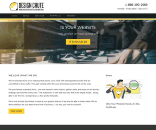 Designchute.com(Design Chute) Screenshot