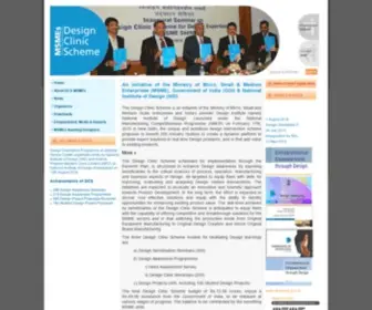 Designclinicsmsme.org(DCS) Screenshot