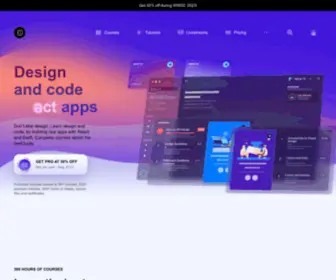 Designcode.io(Learn to design and code React and Swift apps) Screenshot