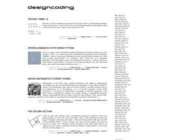 Designcoding.net(Designcoding) Screenshot