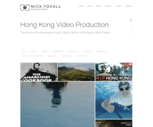 Design.com.hk(NICK FOXALL PRODUCTIONS) Screenshot