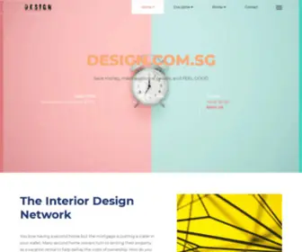 Design.com.sg(Web design) Screenshot