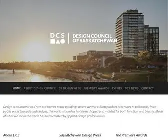 Designcouncil.sk.ca(The Design Council of Saskatchewan) Screenshot