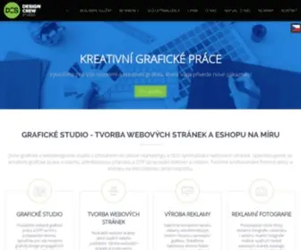 Designcrew.cz(Grafické studio Praha) Screenshot