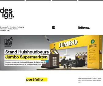 Designcrew.nl(Design crew) Screenshot