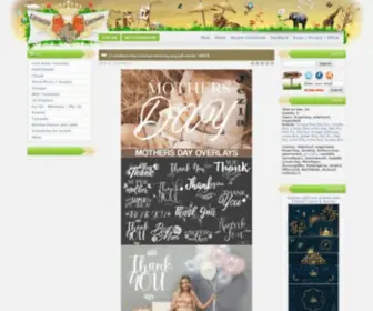 Designcrown.com(Free graphics portal with photshop templates) Screenshot