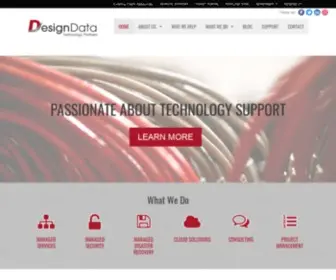 Designdatacorp.com(Computer Tech Support and Network Support for Lancaster PA and surrounding areas since 1984) Screenshot