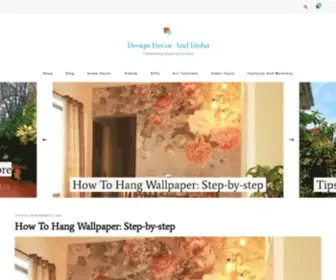 Designdecoranddisha.com(Transforming House Into Home) Screenshot