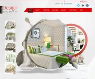 Designdecorblinds.com(Window Blinds & Shades Delhi) Screenshot