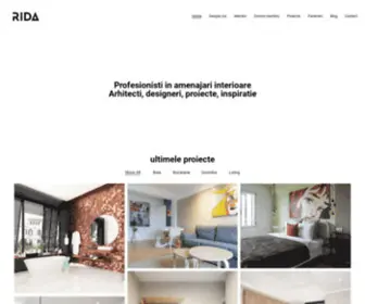 Designdeinterior.ro(Romanian Interior Design Association) Screenshot