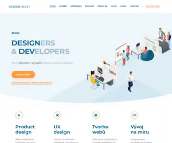 Designdev.cz(Děláme internet lepší) Screenshot